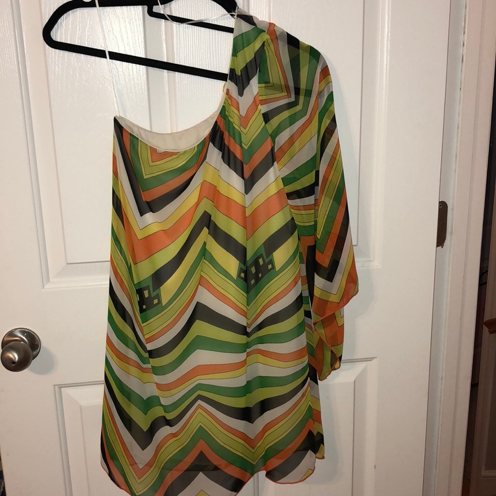 Poema One-Shoulder dress